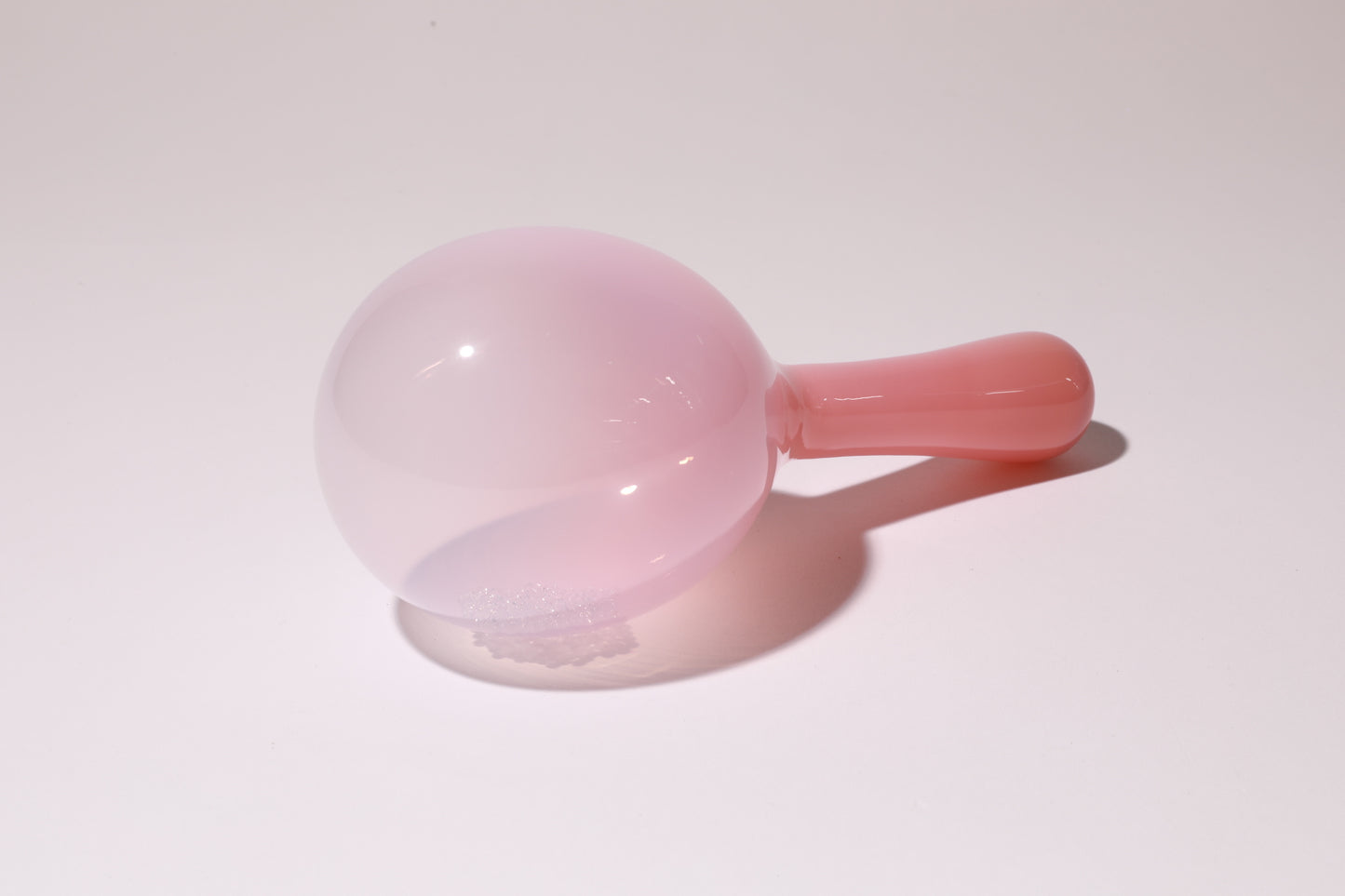 Opal Pink Crystal Rattle