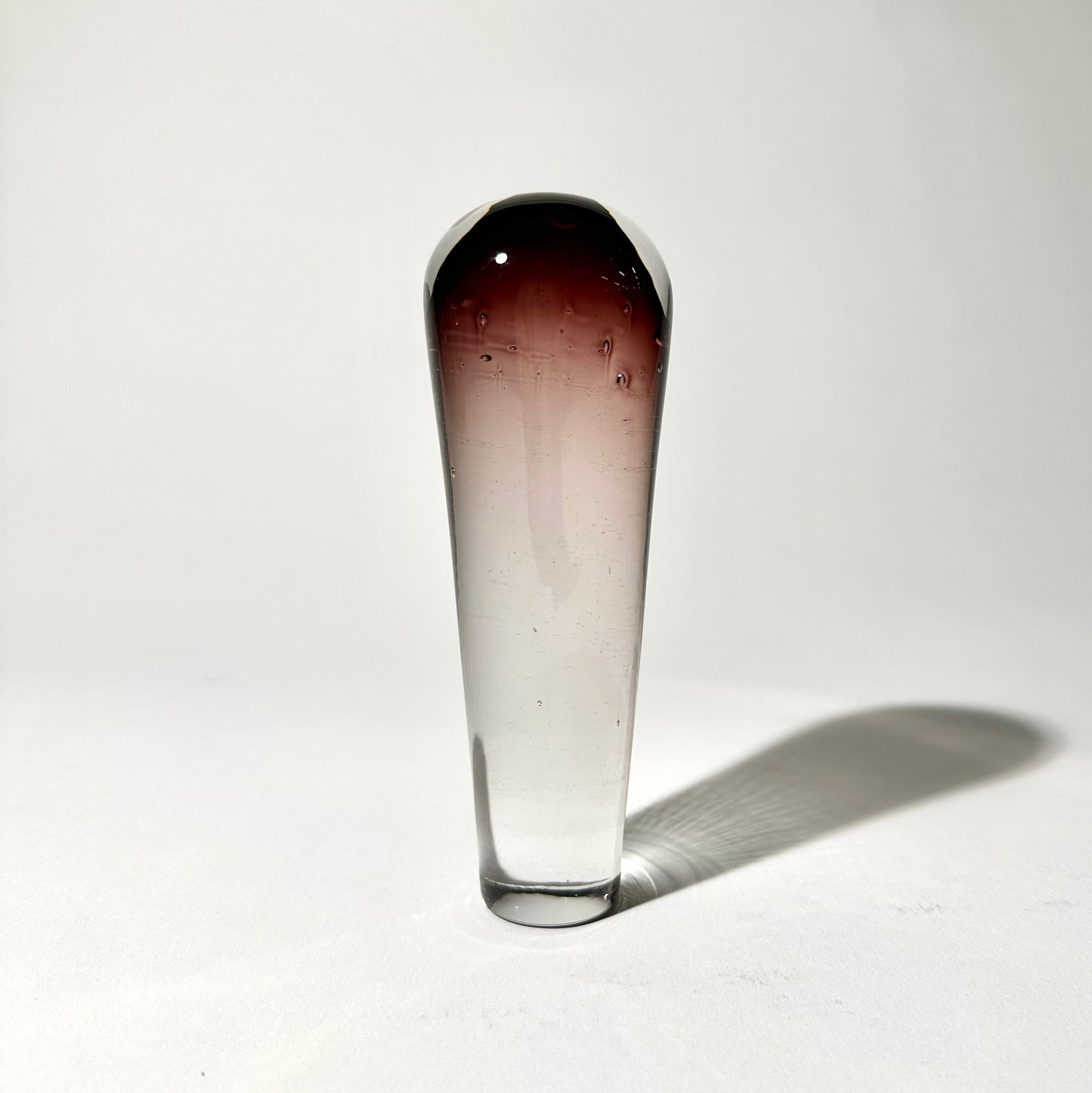 Accupressure Massage Tool with Flat Point and a Maroon Fade