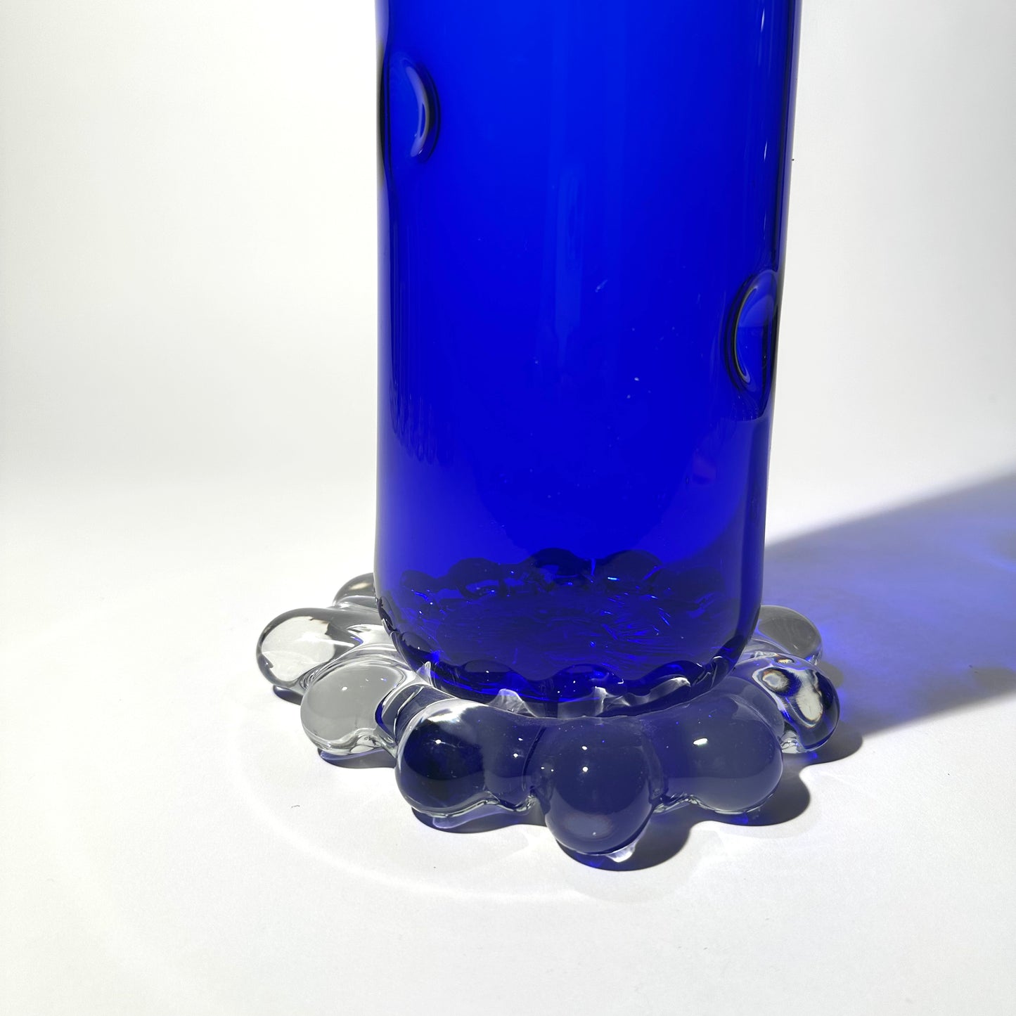 X Large Dimple Vase in Cobalt Blue (2 of 2)