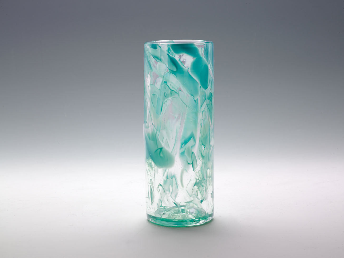 Mazel Tov Glass Bouquet Vase