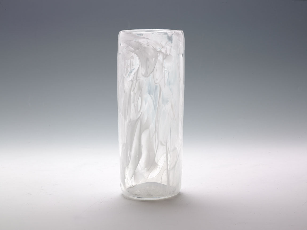 Mazel Tov Glass Bouquet Vase