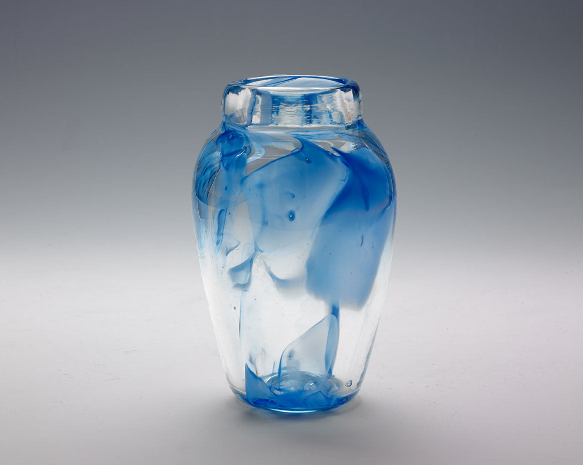 Mazel Tov Glass Ginger Jar