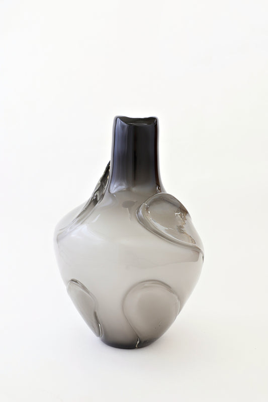 Graphite Rose Petal Vase by Alex Krueger