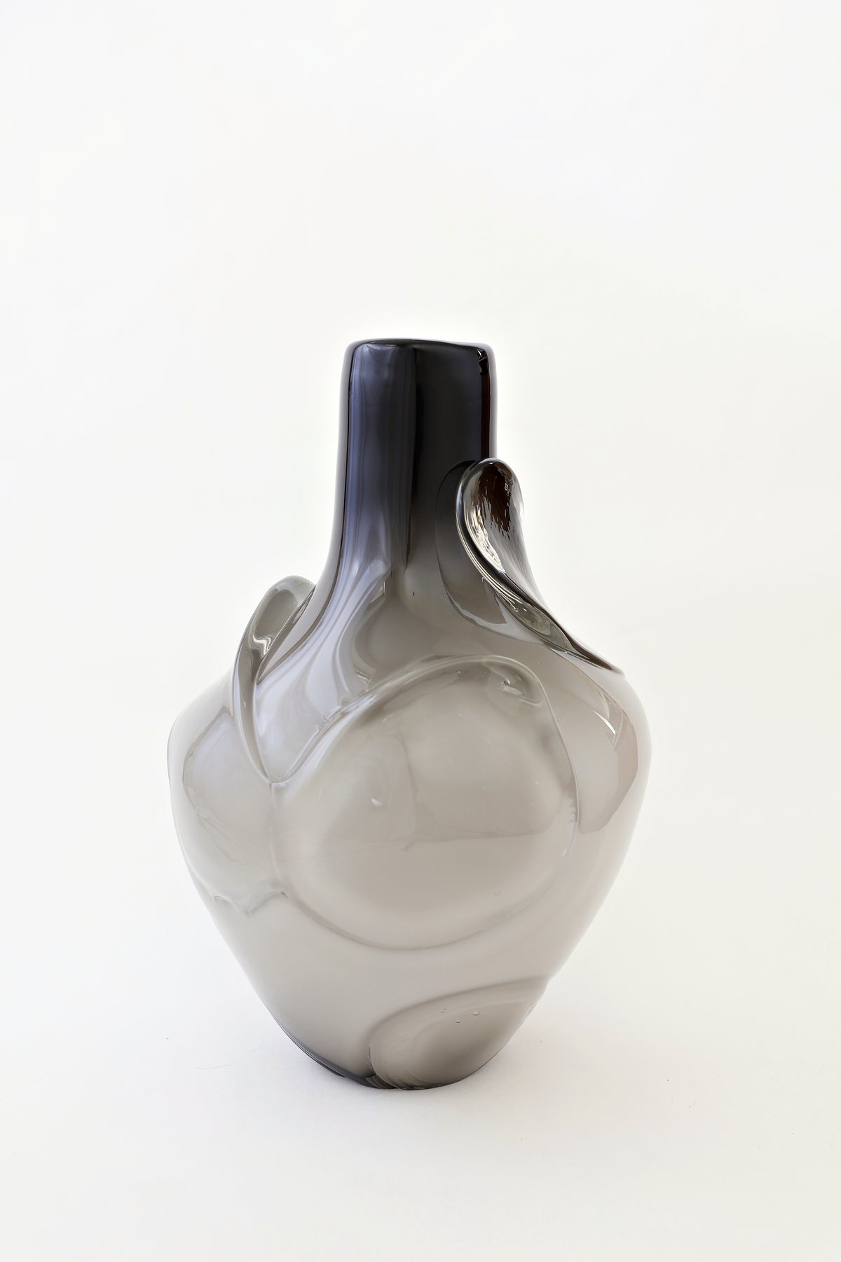 Graphite Rose Petal Vase by Alex Krueger