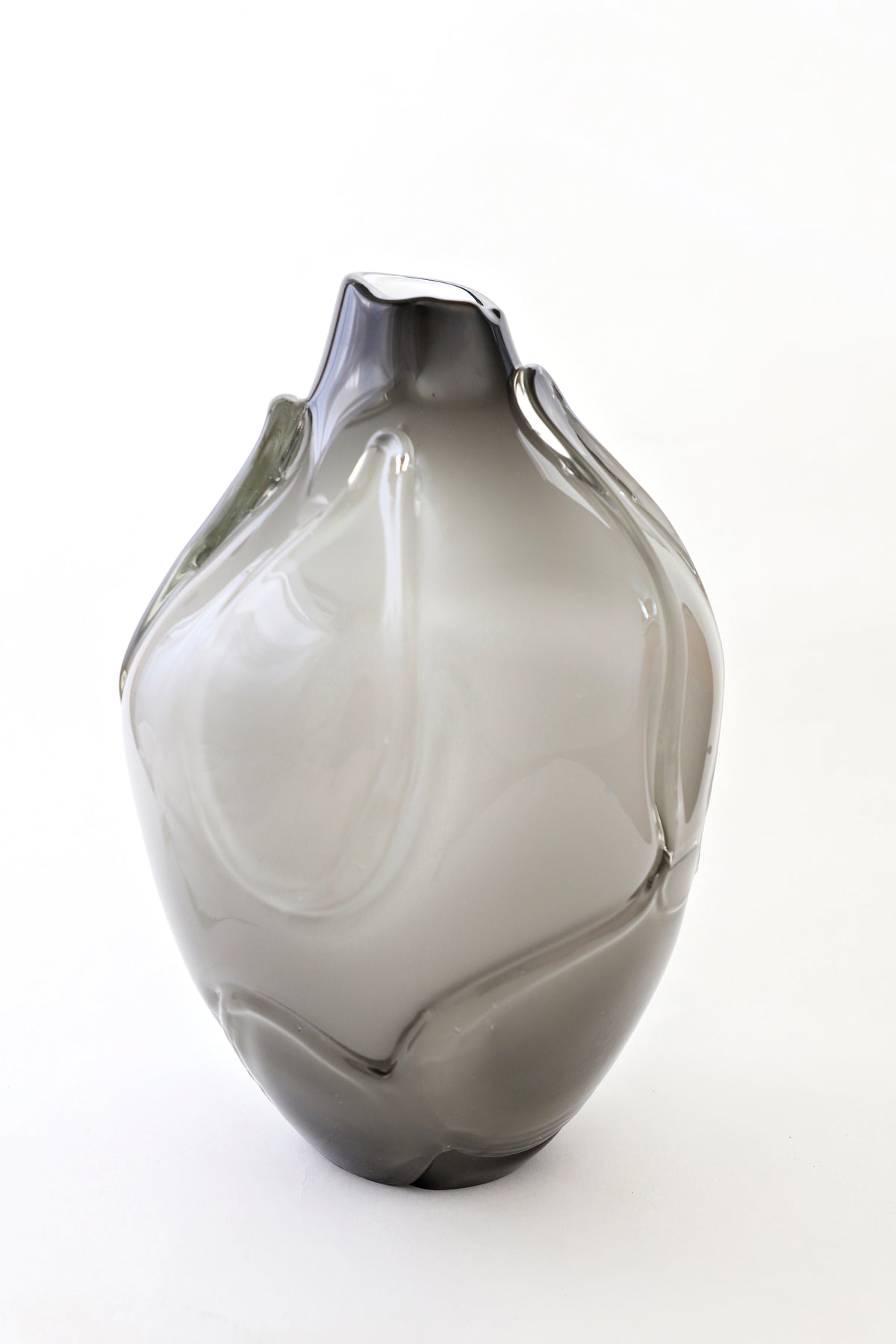 Fog Rose Petal Vase by Alex Krueger