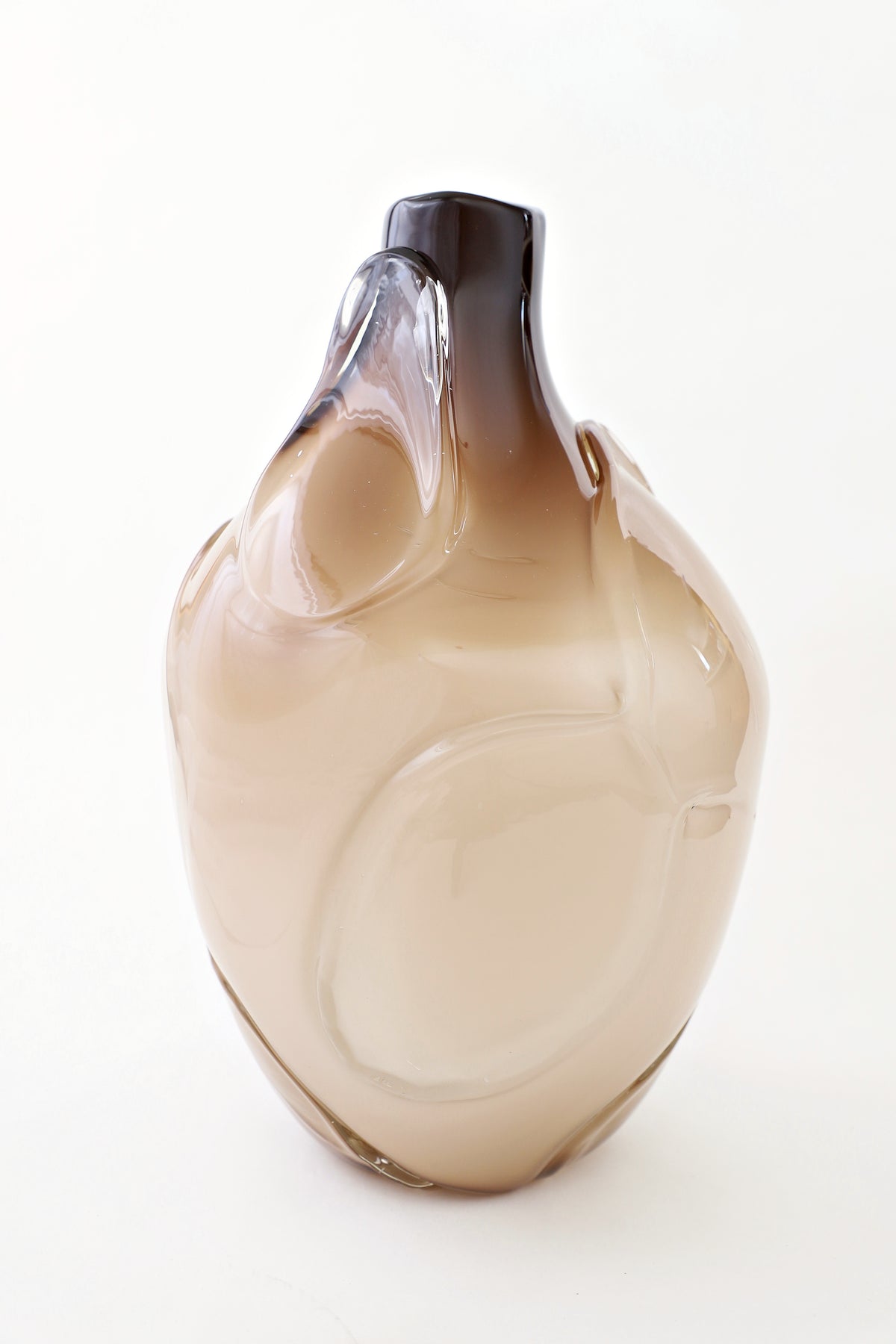 Mink Rose Petal Vase by Alex Krueger