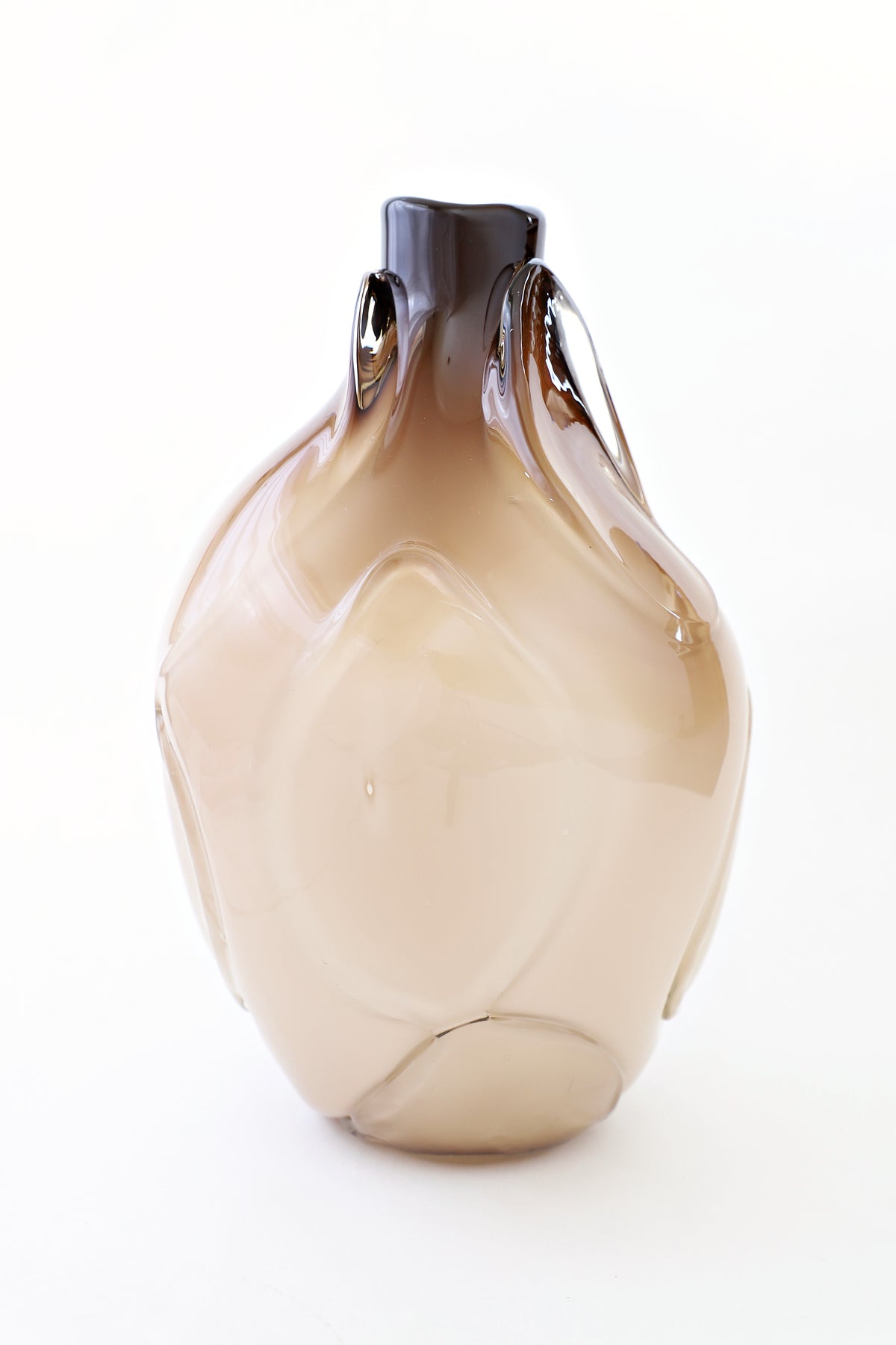 Mink Rose Petal Vase by Alex Krueger