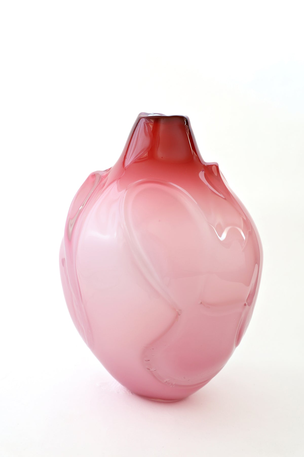 Peony Rose Petal Vase by Alex Krueger