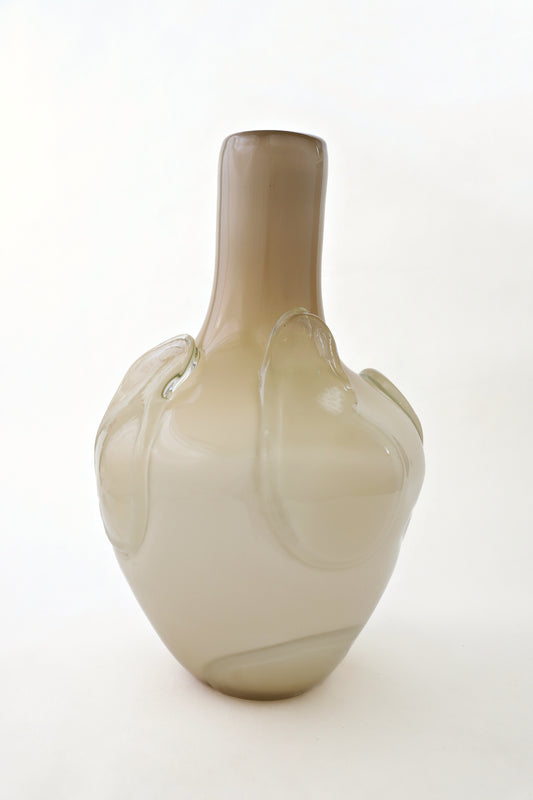 Linen Rose Petal Vase by Alex Krueger