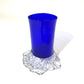 Cobalt Blue Wave Vase