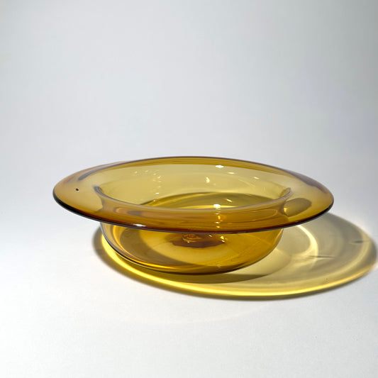 Romina's First Bowl in Gold Topaz (made in 2011)
