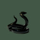 Black Snake with Gold Powder