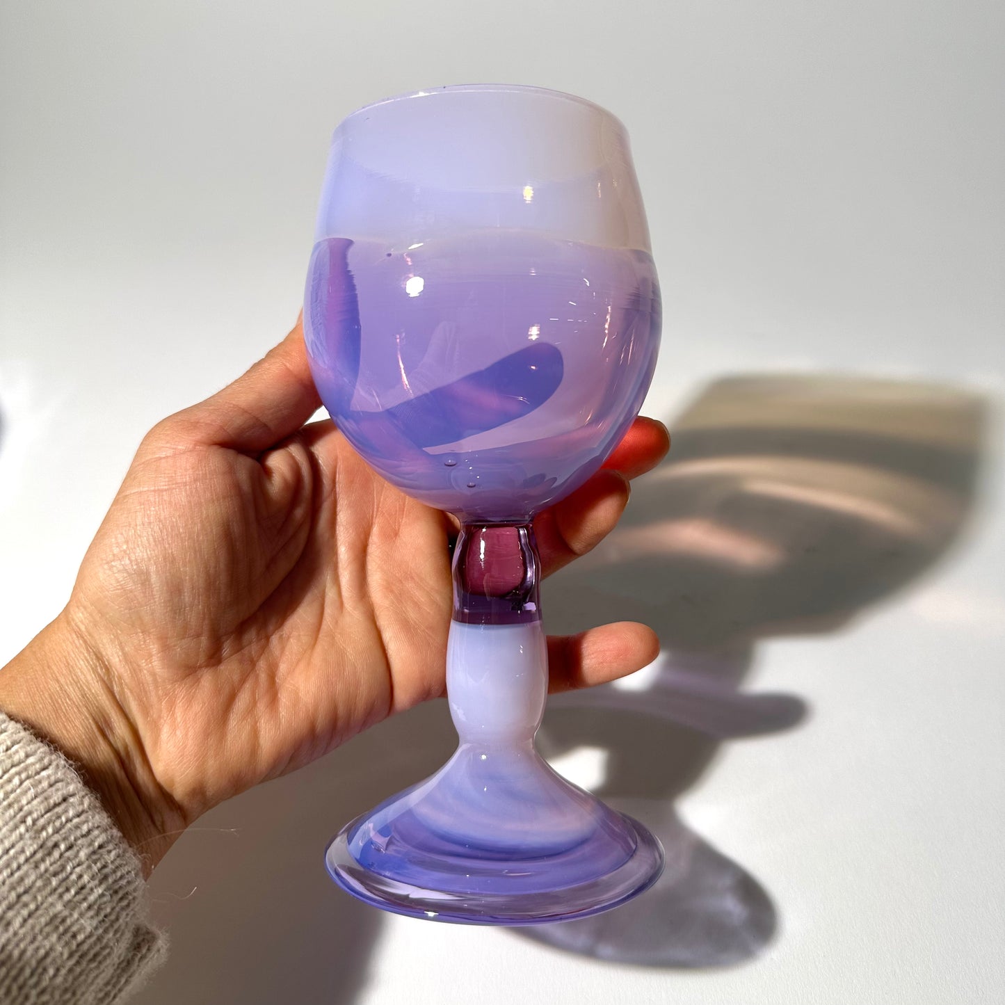 Chalice in Neodymium and Pink Opaline