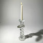 Snake Candle Holder in Clear