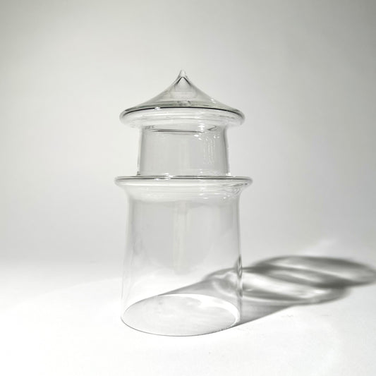 Clear Light House Table Top Sculpture