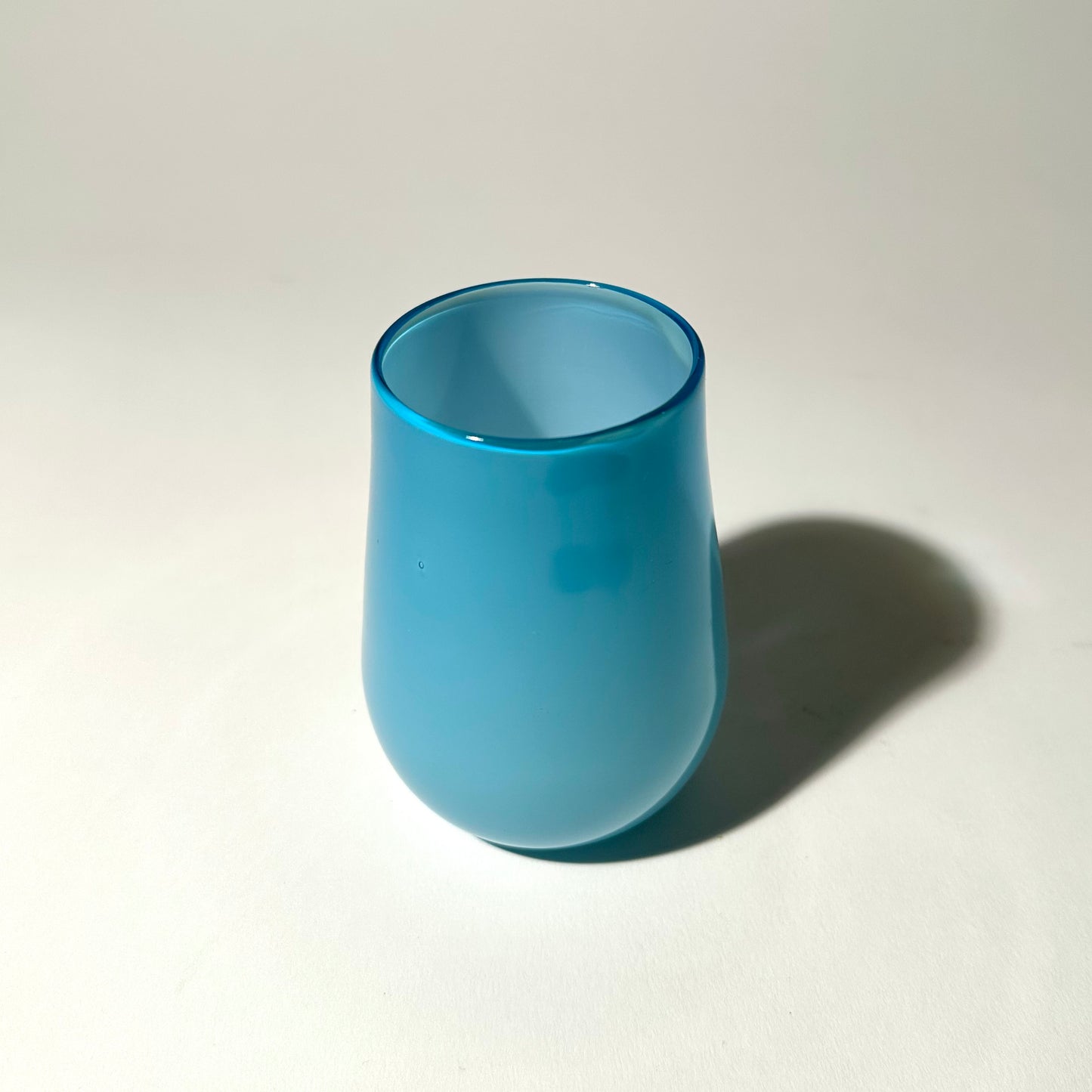 Sky Blue Fade Cup in Cerulean and White
