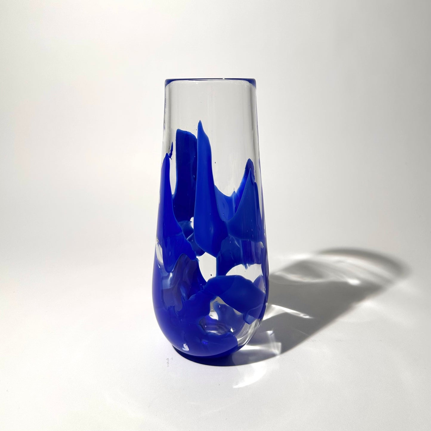 Round Bottom Lapislazuli Blue Sea Vase