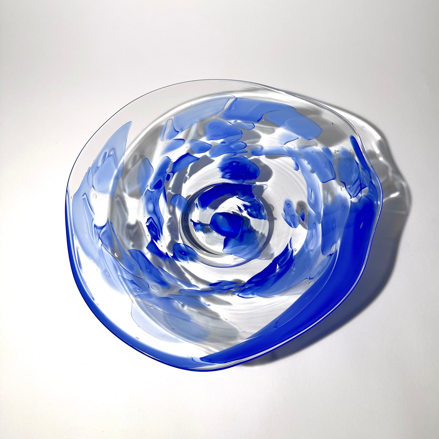 Sky Platter in Lapislazuli Blue