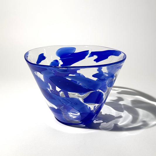 Conical Sky Bowl in Lapislazuli Blue