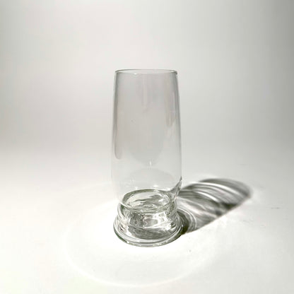 Torus Folded Bubble Foot Flute and Stemless Wine Glass (Jason's Favorite Design)