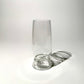 Torus Folded Bubble Foot Flute and Stemless Wine Glass (Jason's Favorite Design)
