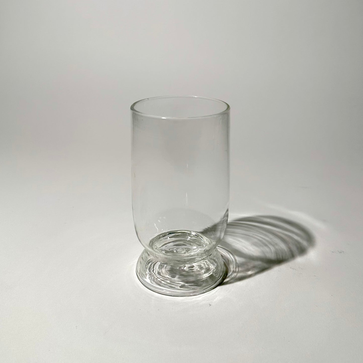 Torus Folded Bubble Foot Flute and Stemless Wine Glass (Jason's Favorite Design)