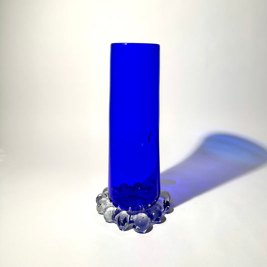 X Large Dimple Vase in Cobalt Blue (2 of 2)